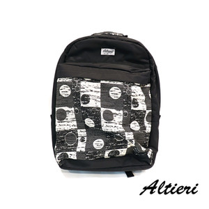 알티에리 플루트가방 랩탑긱백 BK+패턴
